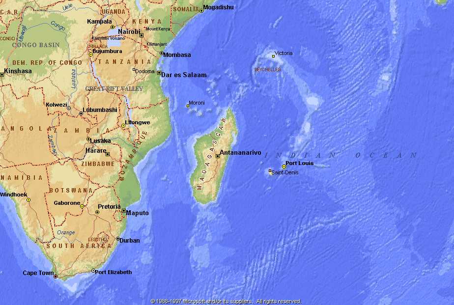 Locating Madagascar